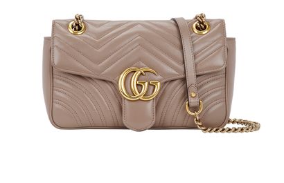GG Medium Marmont Shoulder Bag, front view